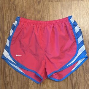 Nike Fuchsia and Cobalt Running Shorts